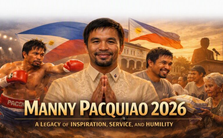 Manny Pacquiao in 2026 A Legacy of Inspiration Service and Humility